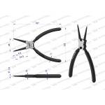 Szczypce segera 180mm/W proste wmp106